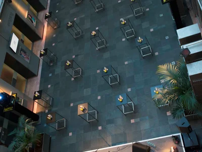 Innenhof im Haus der Musik