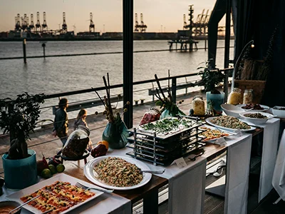 Separee mit Wintergarten